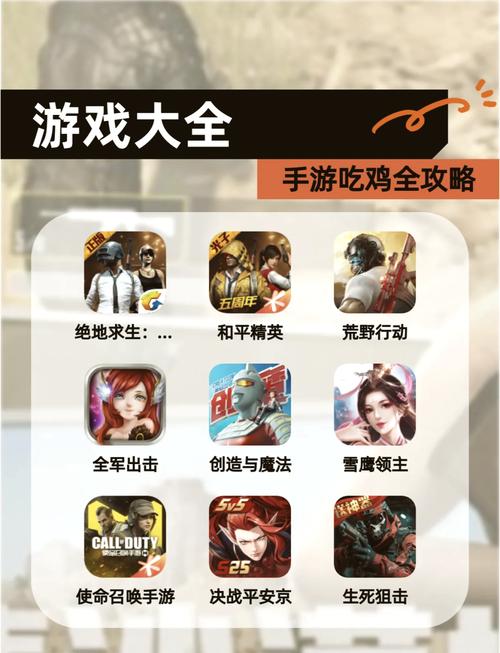 有什么吃鸡游戏