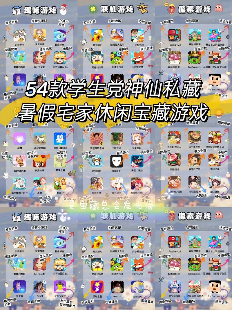 想打游戏解闷,有什么好的推荐吗?