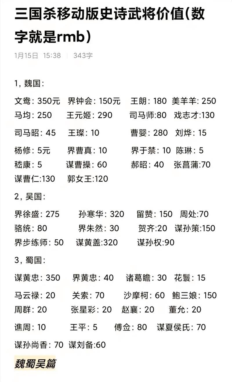 三国杀online会员多少钱?