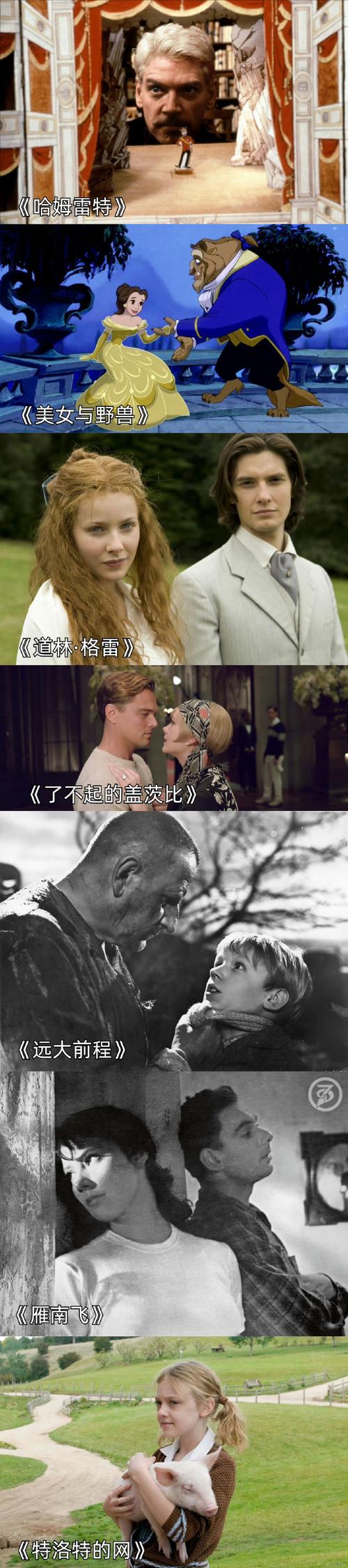 请问有什么金典的欧美电影可以推荐?
