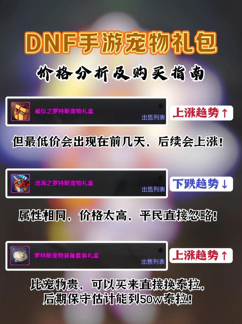 dnf宠物怎么快速获得
