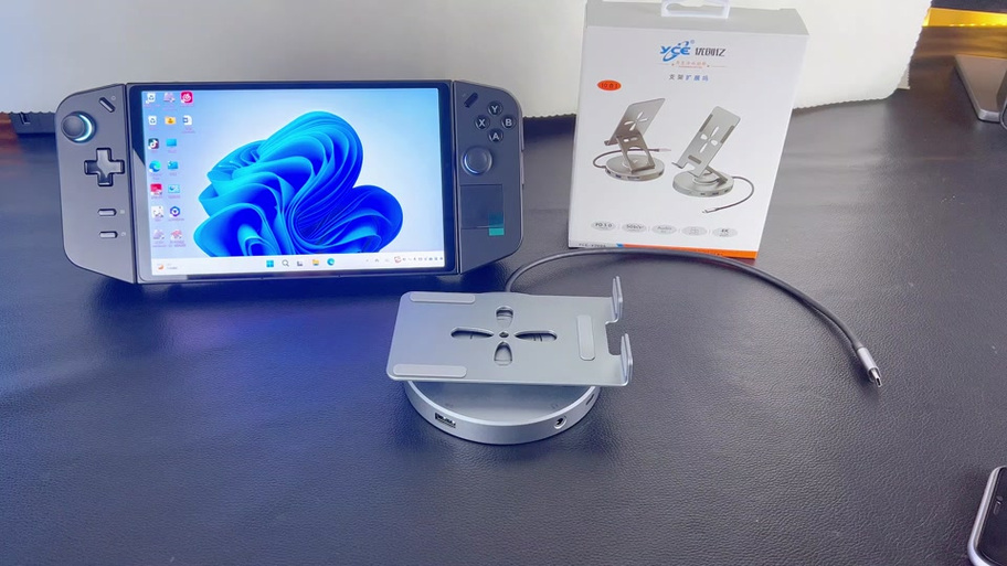 rog掌机用拓展坞接电视效果怎么样