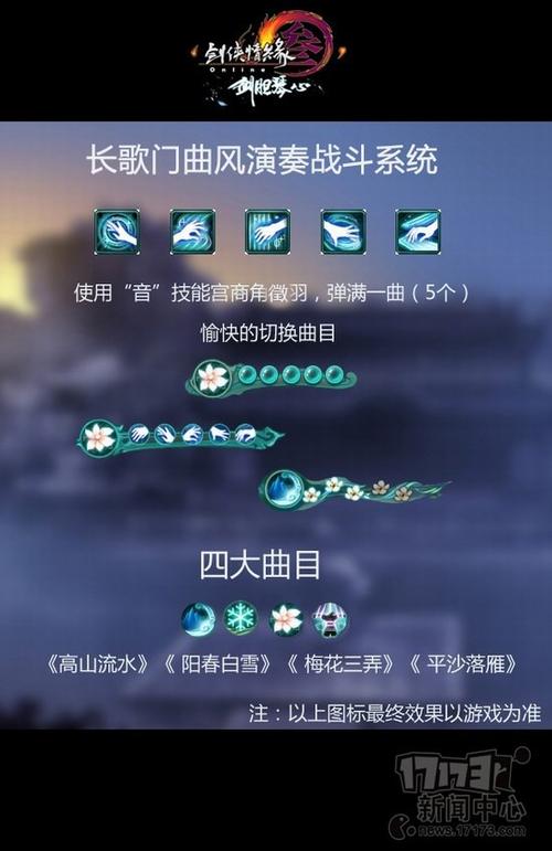 新剑侠情缘手游长歌派被动技能阳春白雪详解