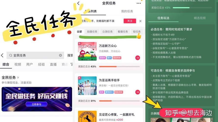 抖音全民任务是真的吗,能赚钱吗?我在抖音热全民任务,两个月才赚了1.4...